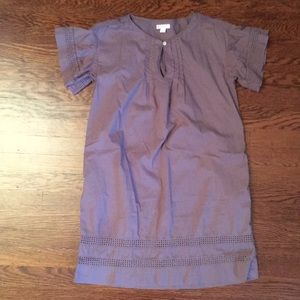 New crew cuts cotton tunic/dress
